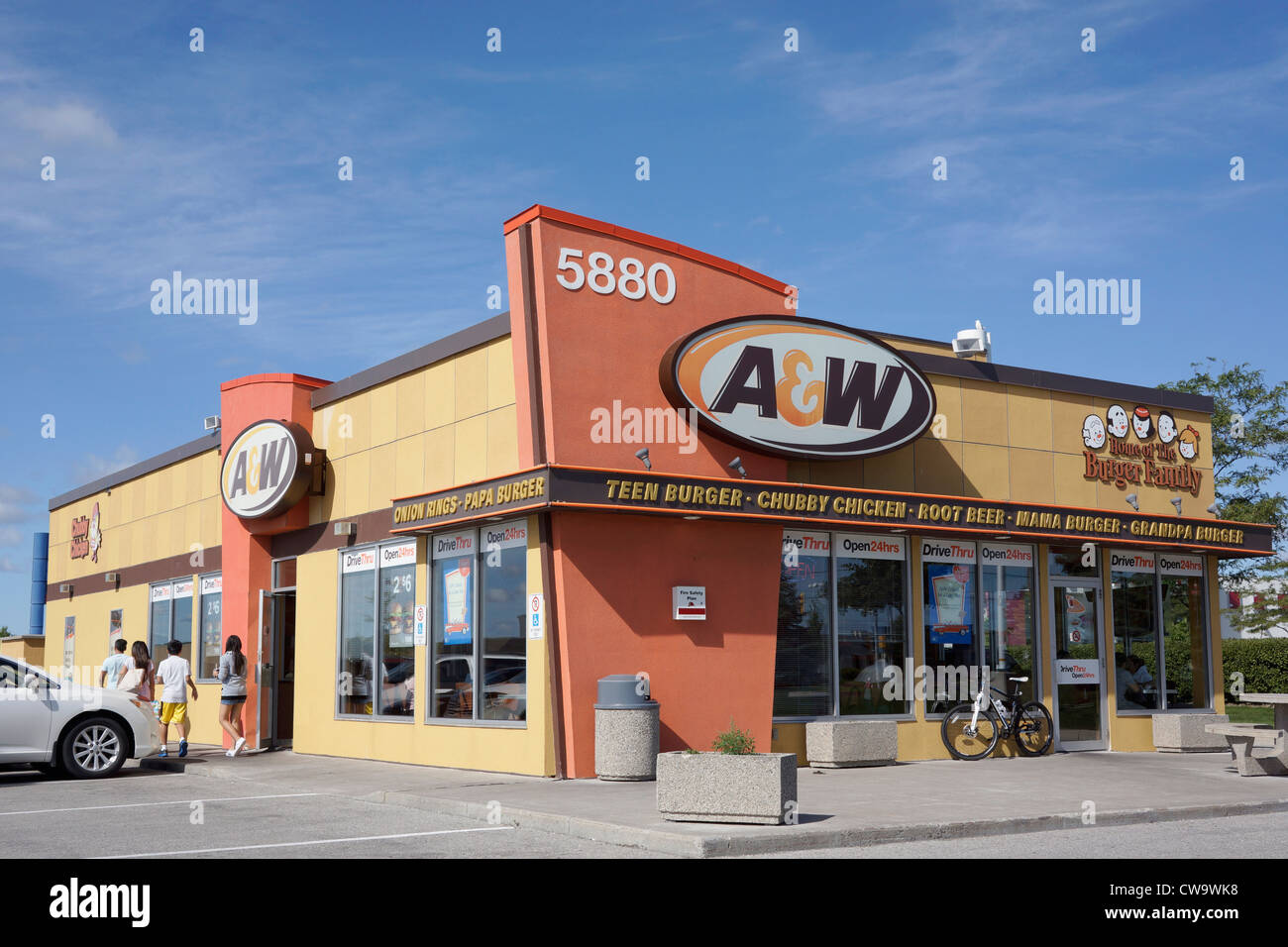 A & W Stockfoto