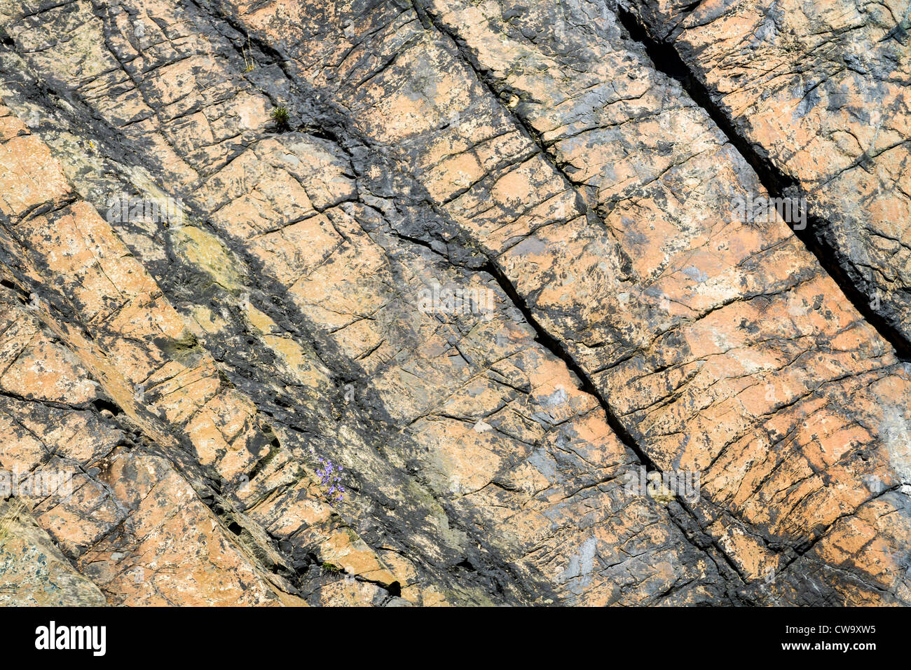 Alte solide Stein Hintergrund Stockfoto