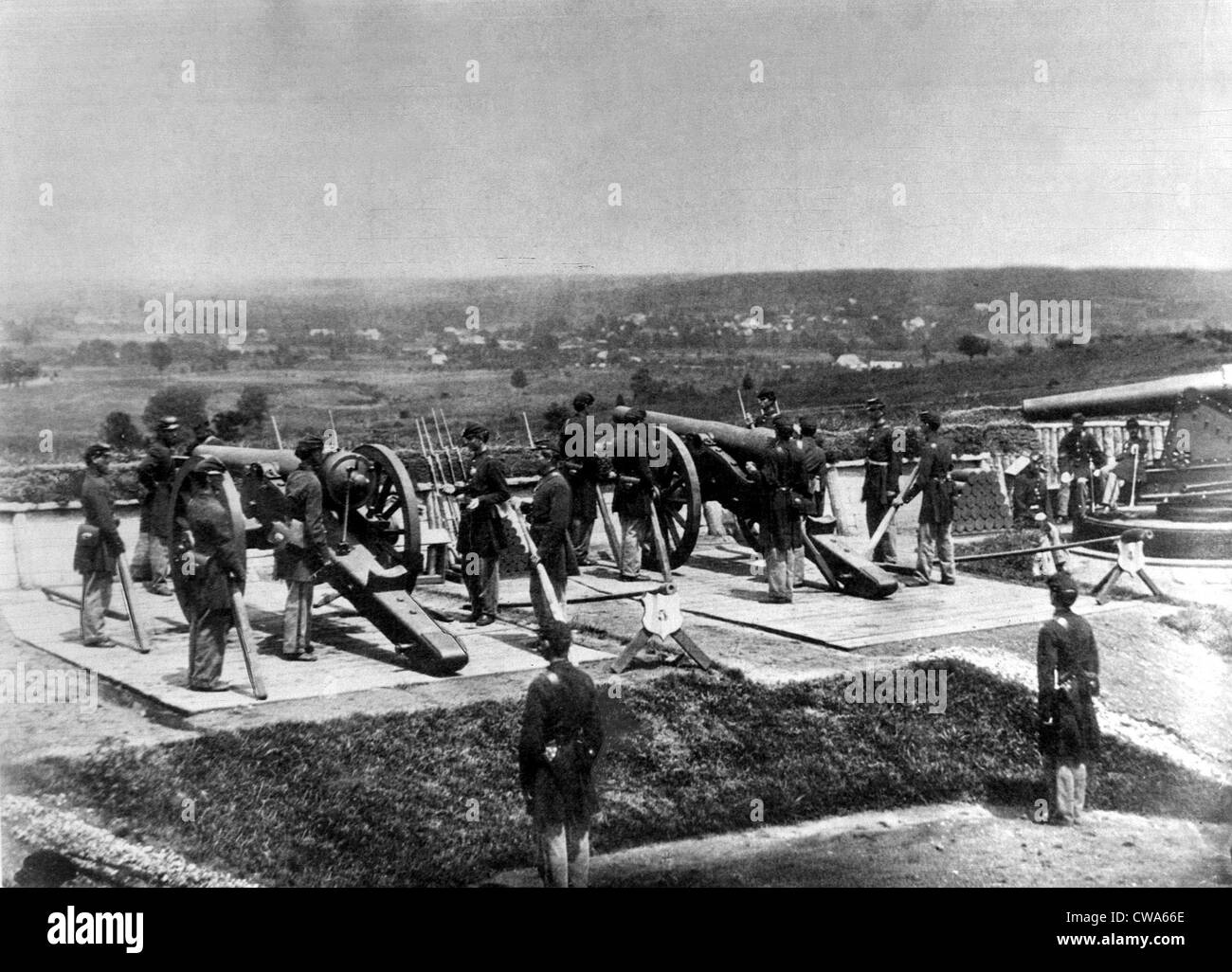 Bürgerkrieg-Fort Lincoln. Höflichkeit: CSU Archive / Everett Collection Stockfoto