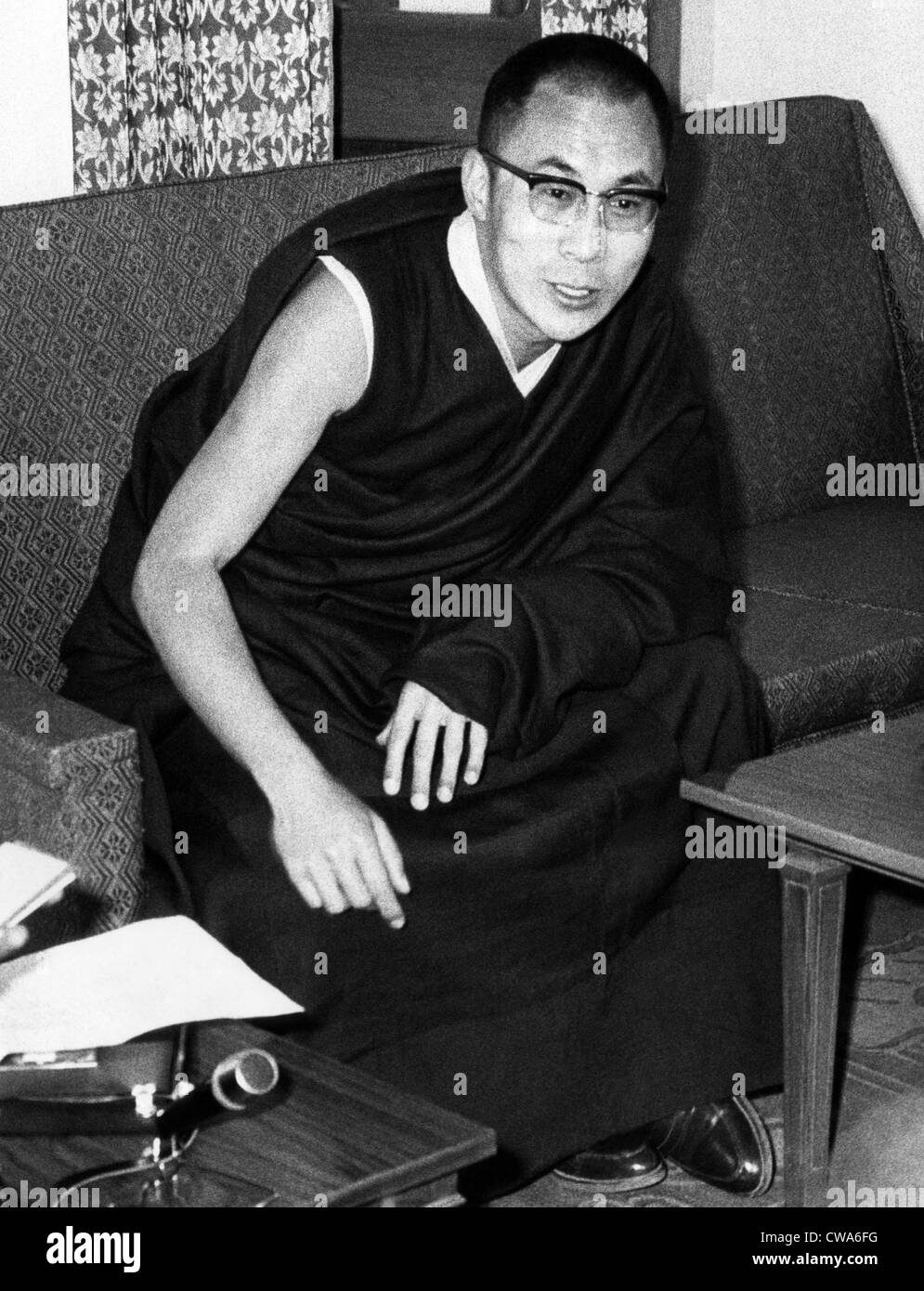 Dalai Lama, 1969. Höflichkeit: CSU Archive/Everett Collection Stockfoto