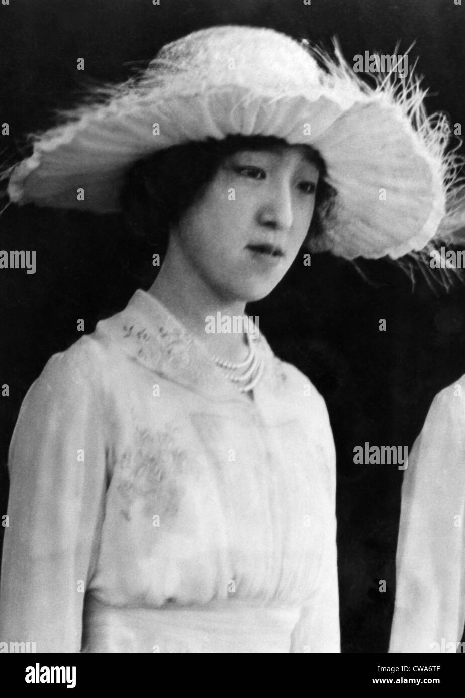 Kaiserin Nagako vorgeschlagen, Kronprinz Hirohito, 1922 heiraten. Höflichkeit: CSU Archive/Everett Collection Stockfoto
