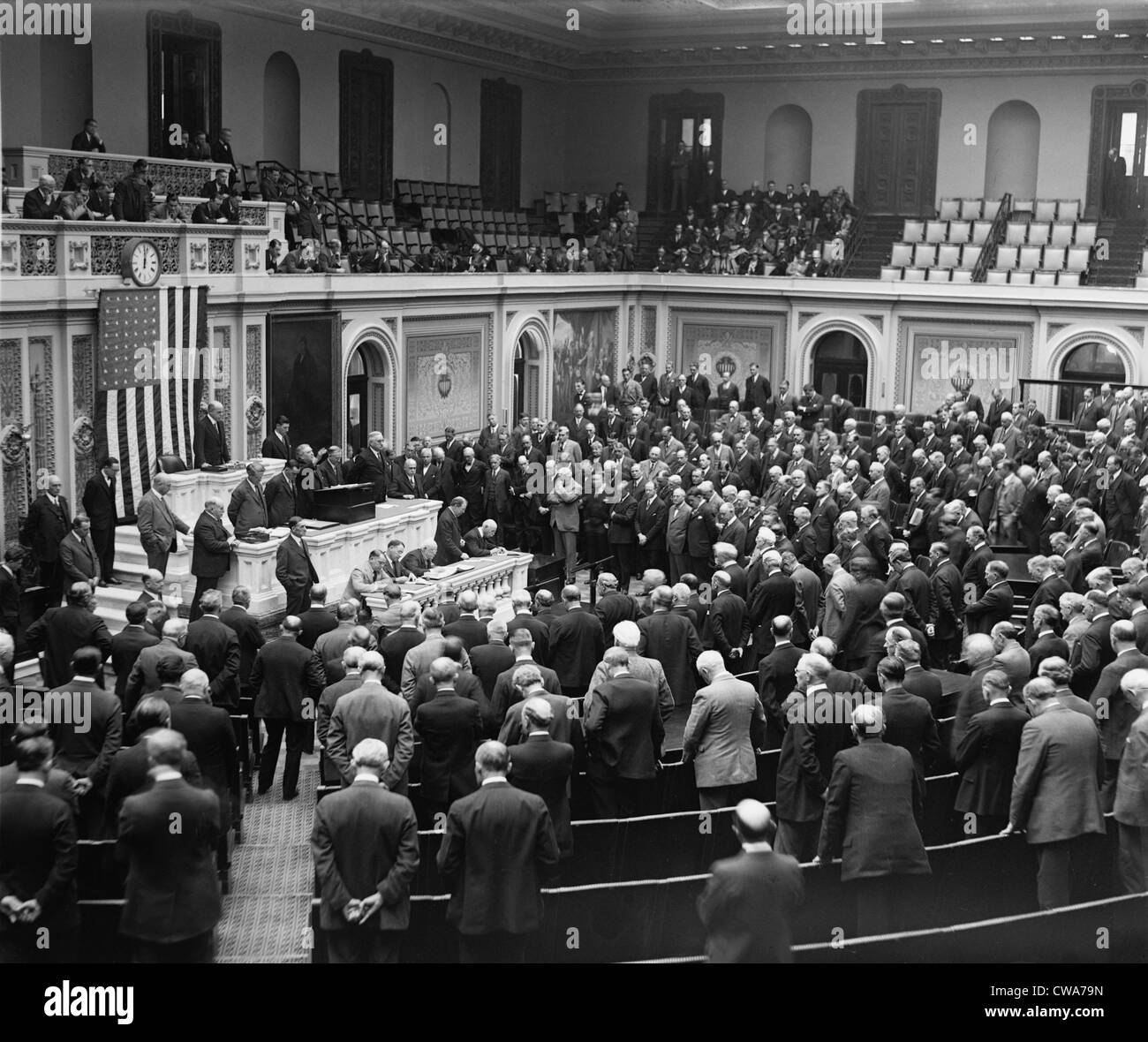 Eröffnung des sechzig-9. Kongress, 12. Dezember 1926. Stockfoto