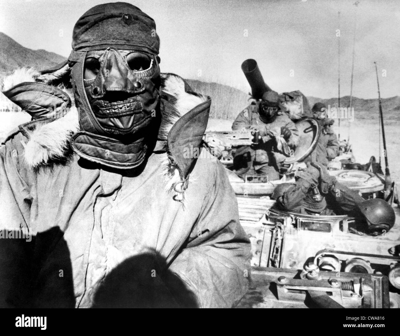 US-Marines in Korea während des Koreakrieges 1951... Höflichkeit: CSU Archive / Everett Collection Stockfoto