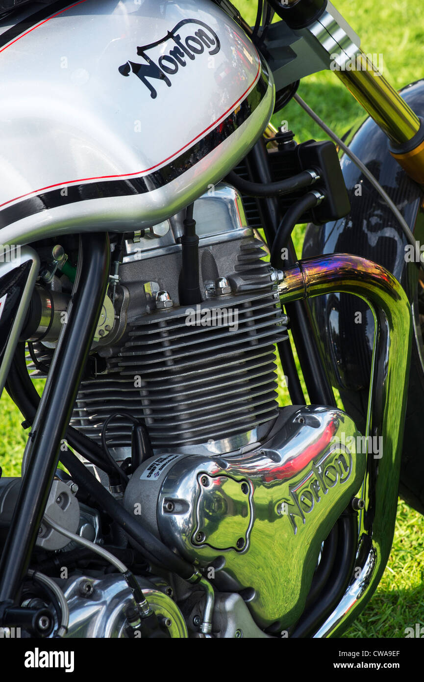 Norton Commando 961 Motorrad. Klassische britische Motorrad Stockfoto