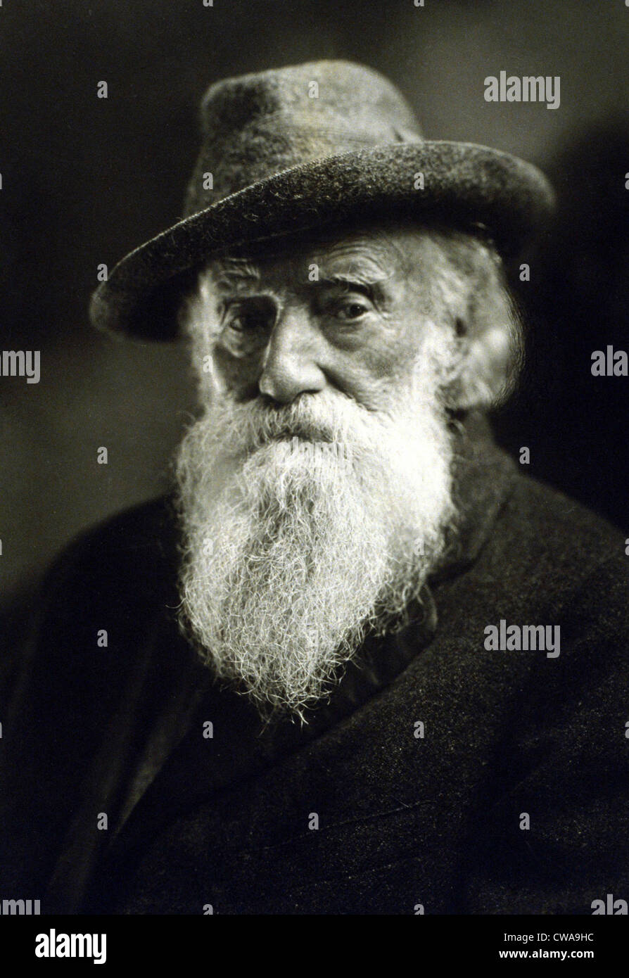 John Burroughs (1837-1921) schrieb am Natur-Themen und die frühe Erhaltung Bewegung inspiriert. Stockfoto