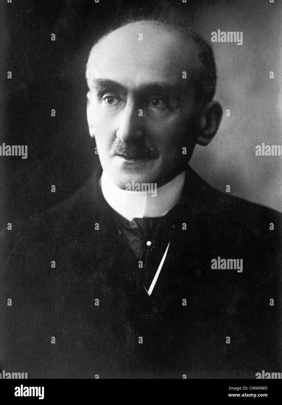 Henri Bergson, französischer Philosoph (1859-1941), den Nobelpreis für Literatur im Jahr 1927 gewann. 1925-Foto von Henri Manuel. Stockfoto