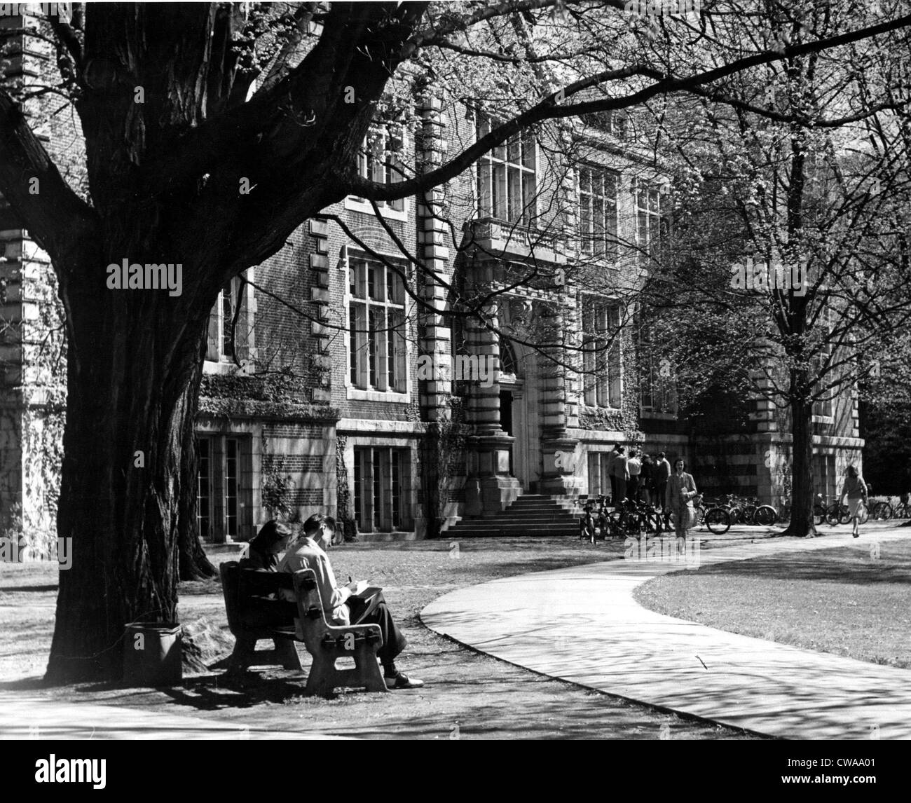 VASSAR COLLEGE-Rockefeller Hall gebaut 1897 (Schmuckhändler von John d. Rockefeller). 1946. Höflichkeit: CSU Archive / Everett Collection Stockfoto