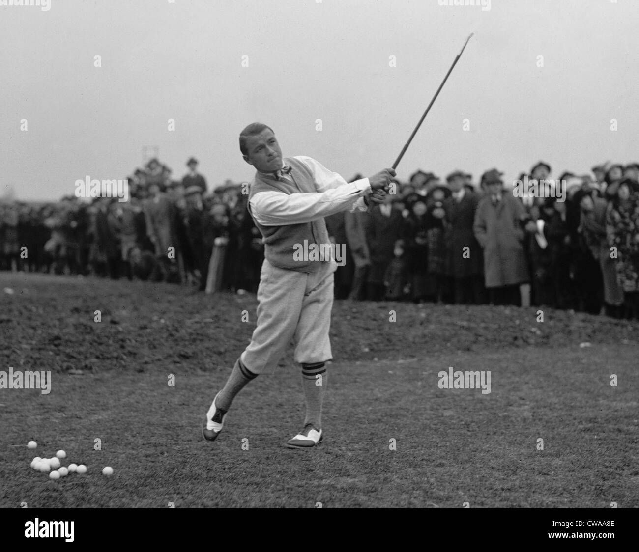 Gene Sarazen (1902 – 1999), berühmten Golfer zu Beginn seiner langen Karriere. 1922-Foto von Sarazen auf Washington, D.C.  Bereich Stockfoto