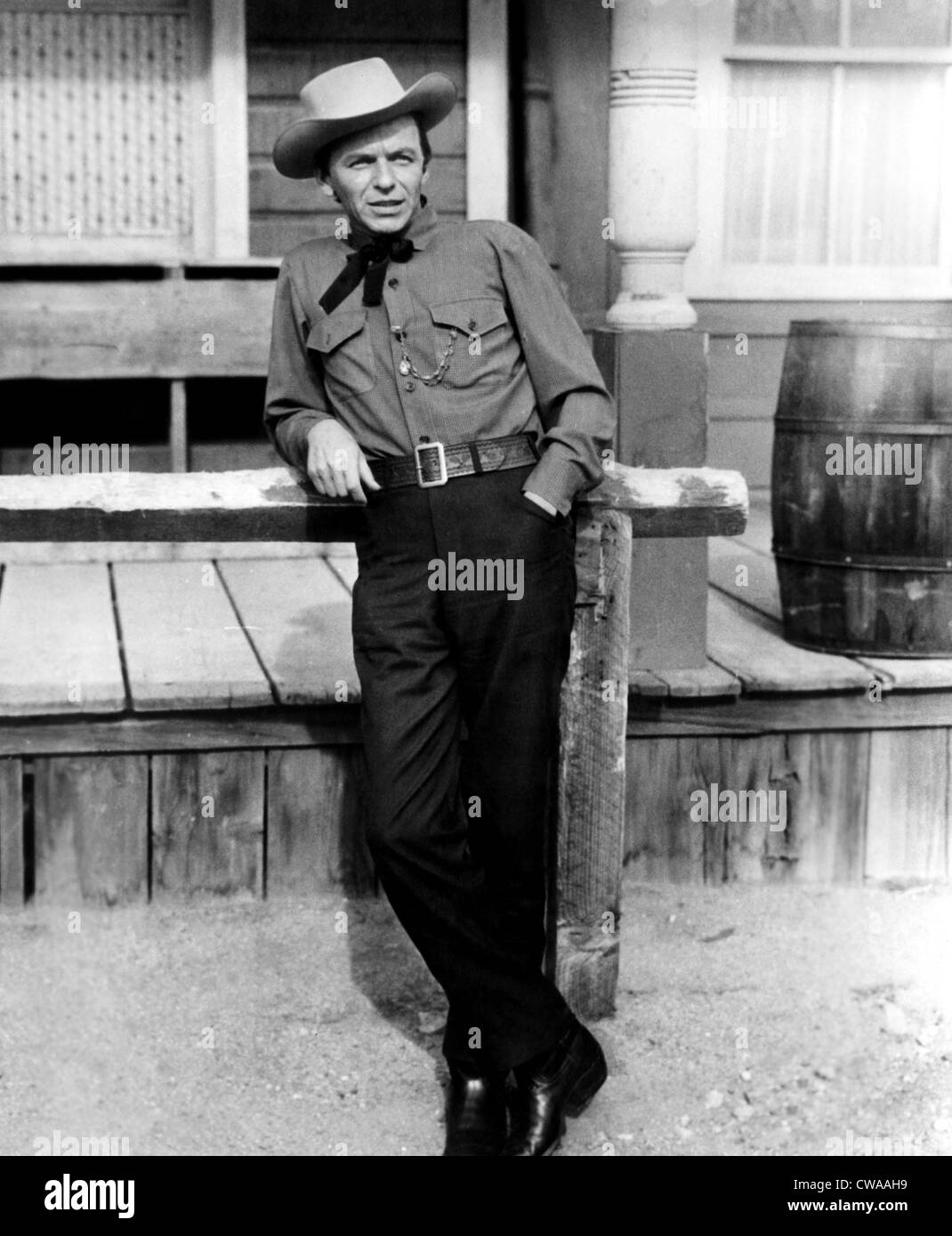 JOHNNY CONCHO, Frank Sinatra, 1956. Höflichkeit: CSU Archive / Everett Collection Stockfoto