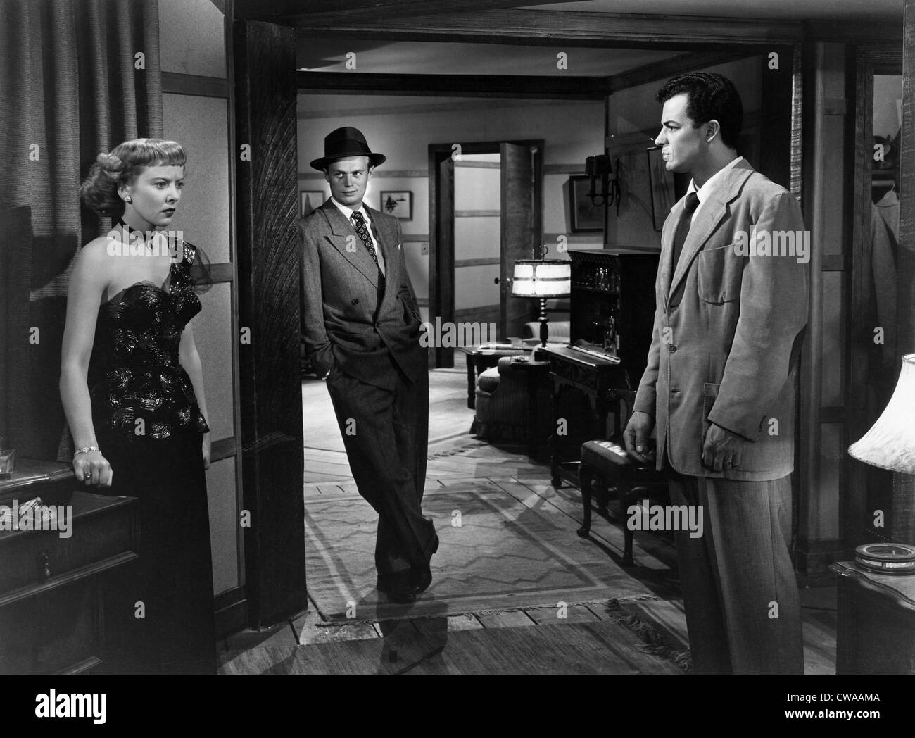 ROAD HOUSE, Ida Lupino, Richard Widmark, Cornel Wilde, 1948. Stockfoto
