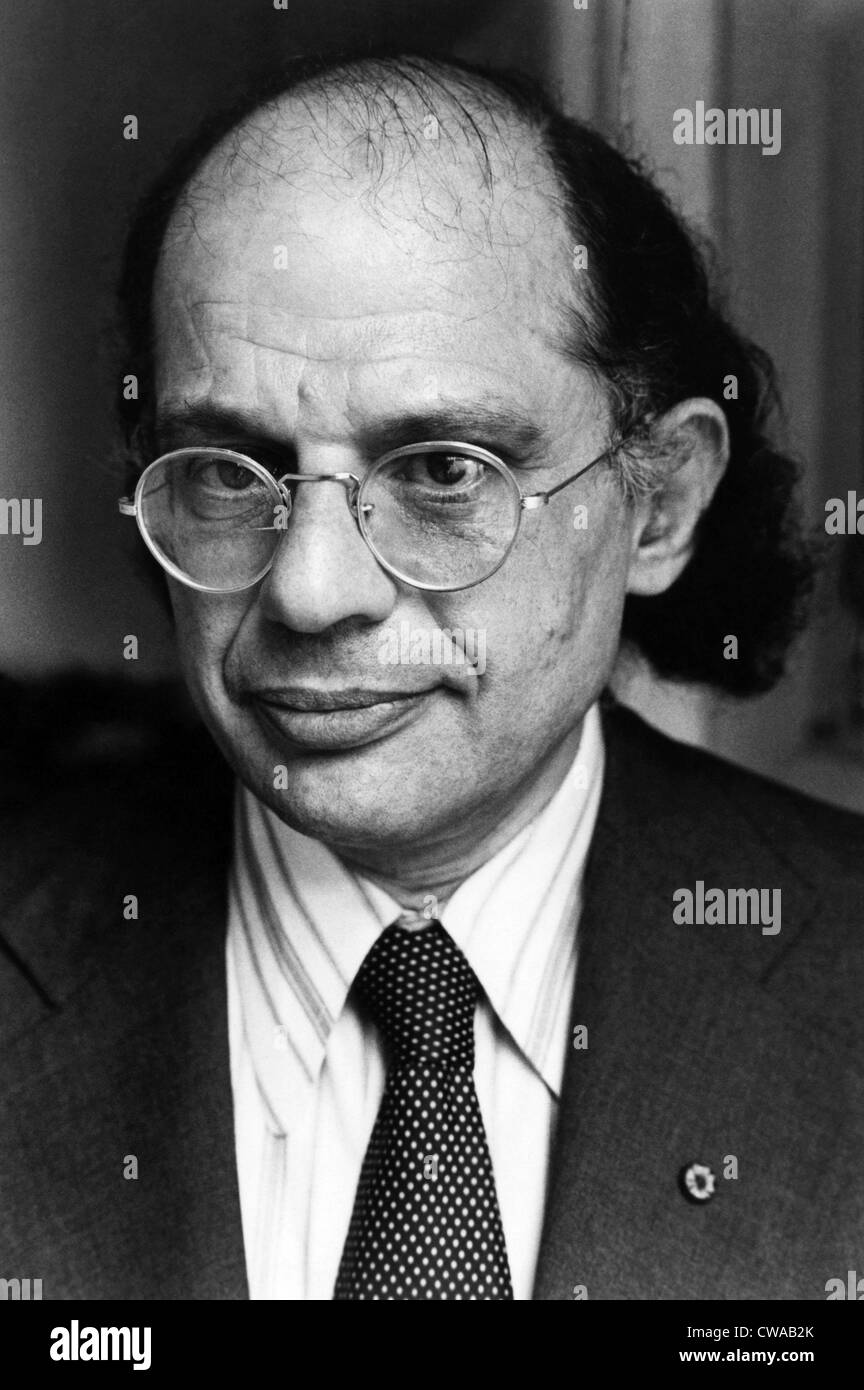 Schlagen Sie Dichter Allen Ginsberg, ca.early der 1980er Jahre. Höflichkeit: CSU Archive/Everett Collection Stockfoto