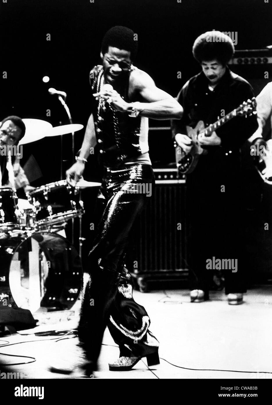 Al Green auf der Bühne, ca.mid der 1970er Jahre. Mit freundlicher Genehmigung CSU Archive/Everett Collection Stockfoto