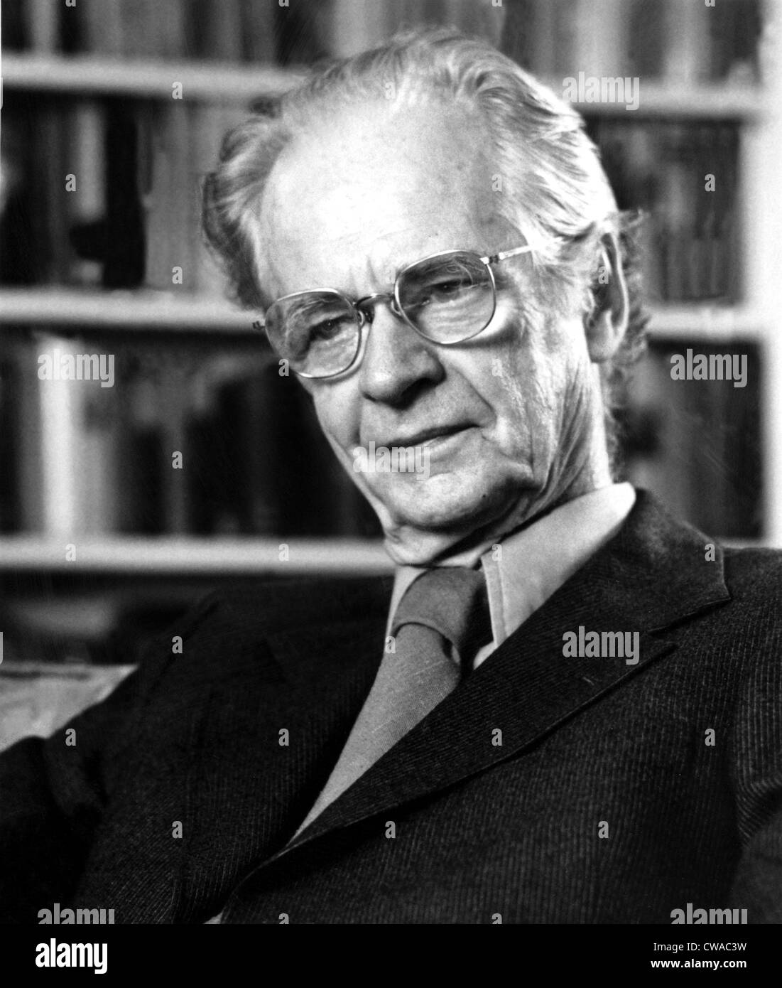 B.F. SKINNER, Autor, 1979. Höflichkeit: CSU Archive / Everett Collection Stockfoto