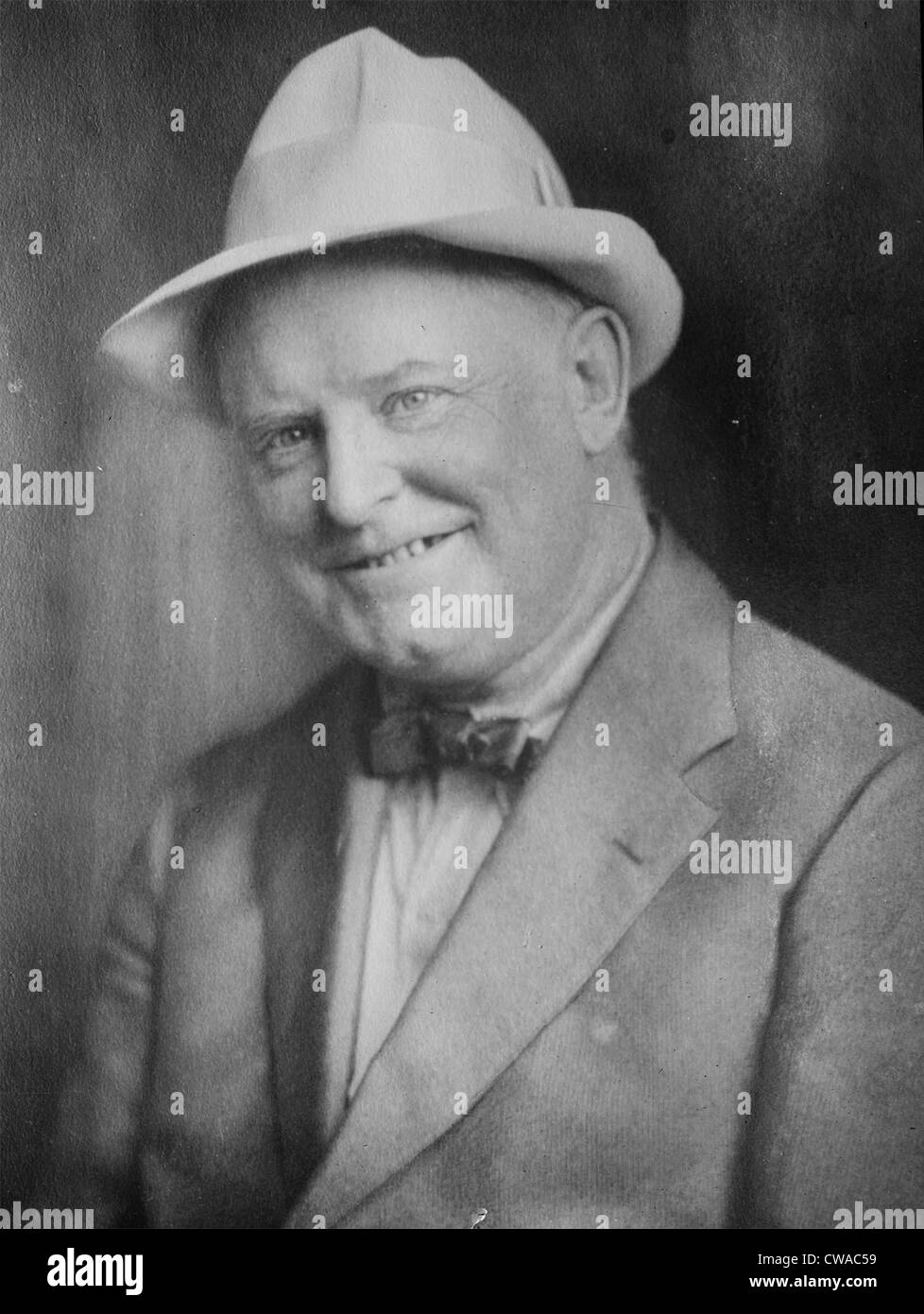 William Allen White (1868-1944), amerikanischer Journalist verkörpert der kleinen Stadt Amerika, aber war durch seine National einflussreichen Stockfoto