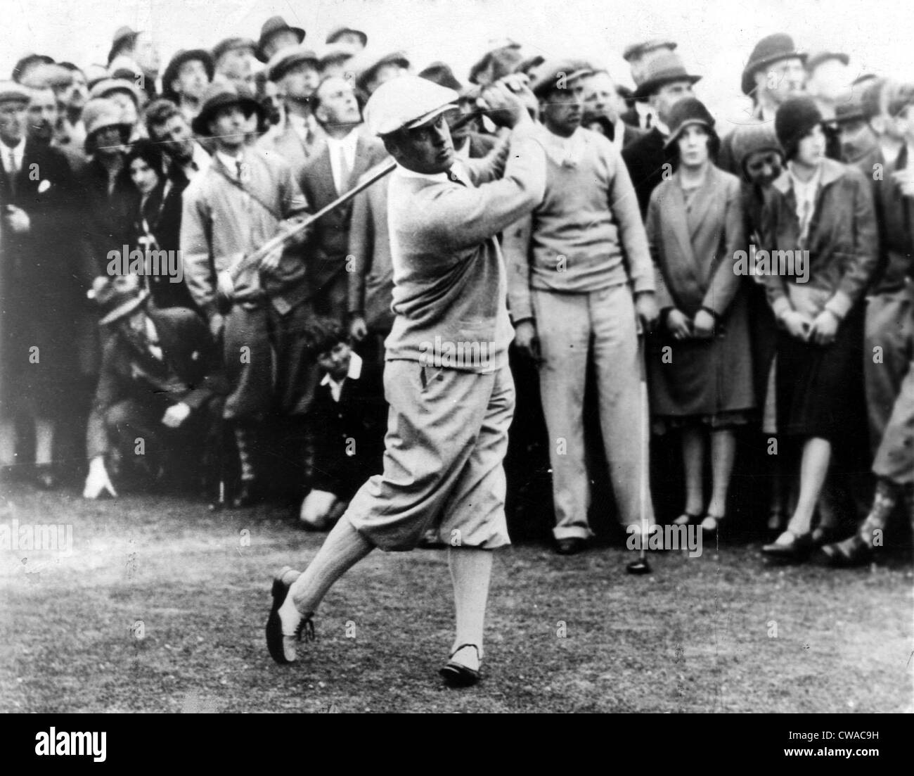 Bobby Jones bei der British Amateur Golf Championship in St. Andrews, Schottland, Juni 1930. Höflichkeit: CSU Archive / Everett Stockfoto