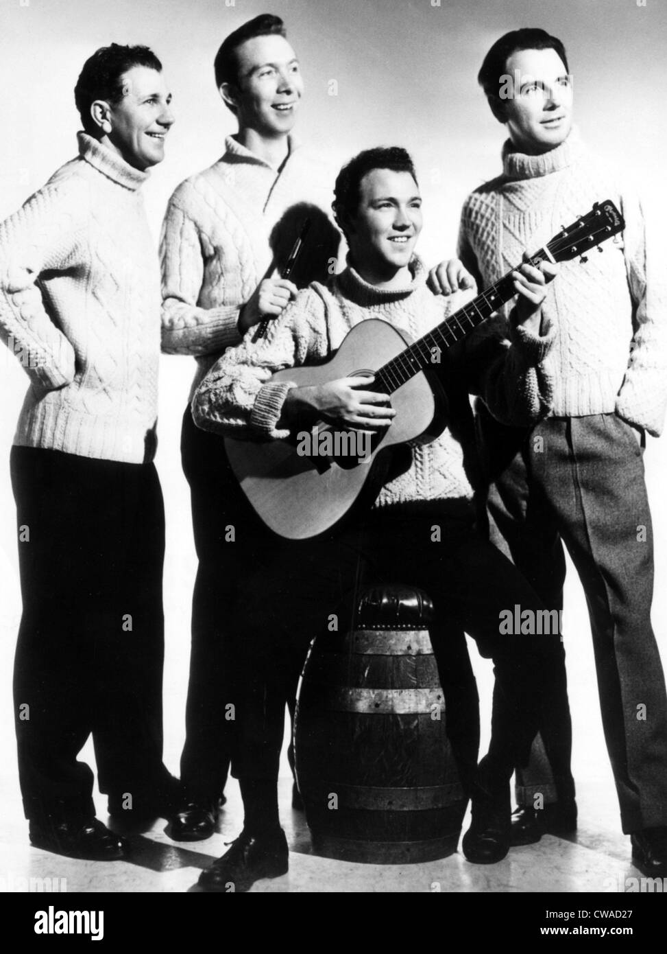 Die Clancy Brothers, ca. 1961. Höflichkeit: CSU Archive / Everett Collection Stockfoto