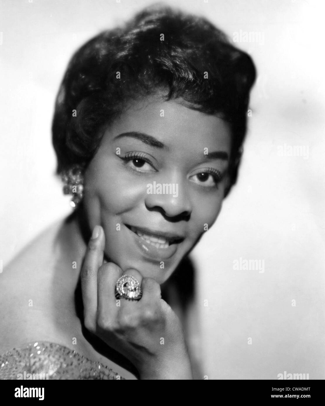 American Blues, Jazz und R&B Sängerin Dinah Washington (1924 – 1963), 1963... Höflichkeit: CSU Archive / Everett Collection Stockfoto