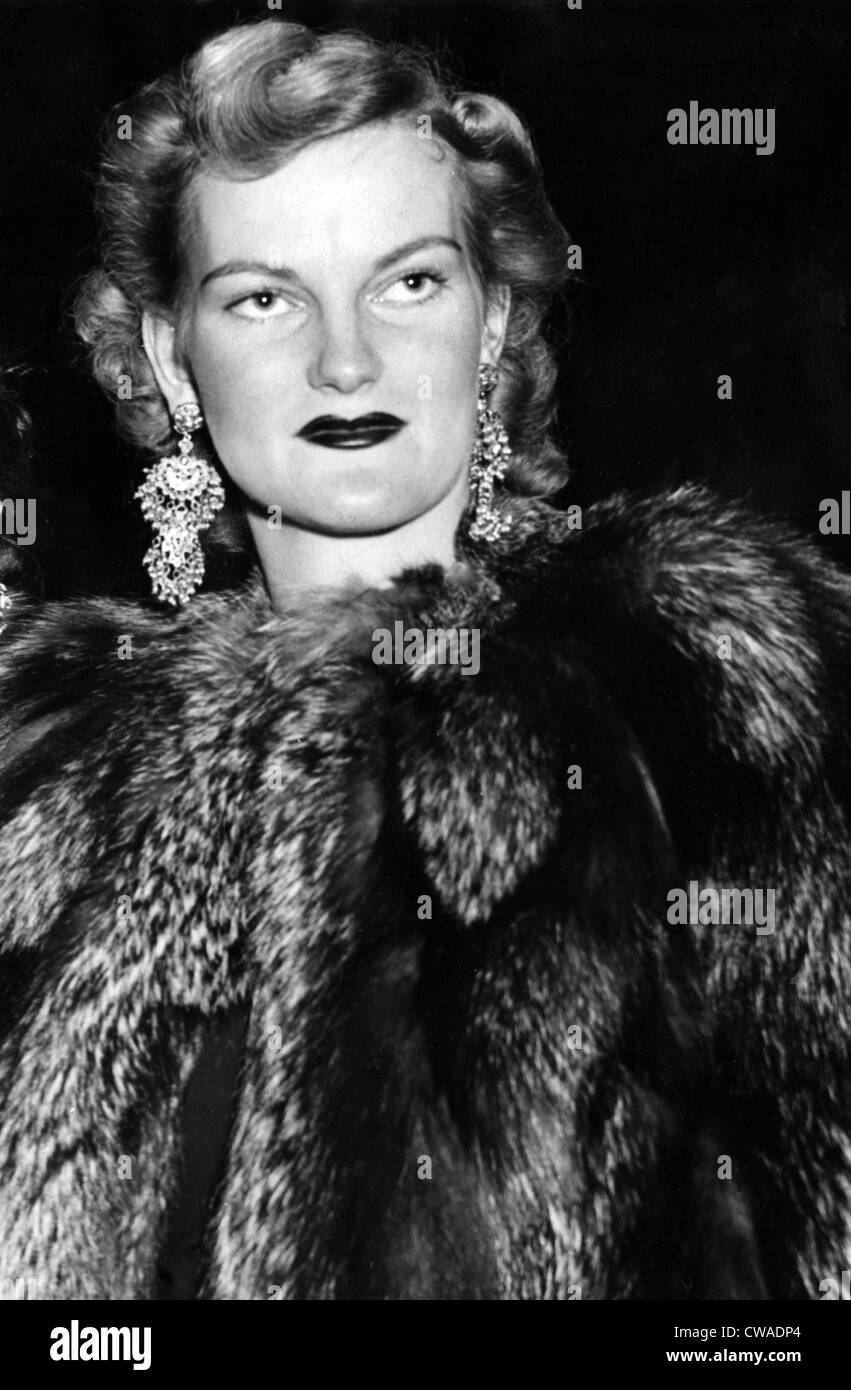 Doris Duke, 23. März 1940... Höflichkeit: CSU Archive / Everett Collection Stockfoto