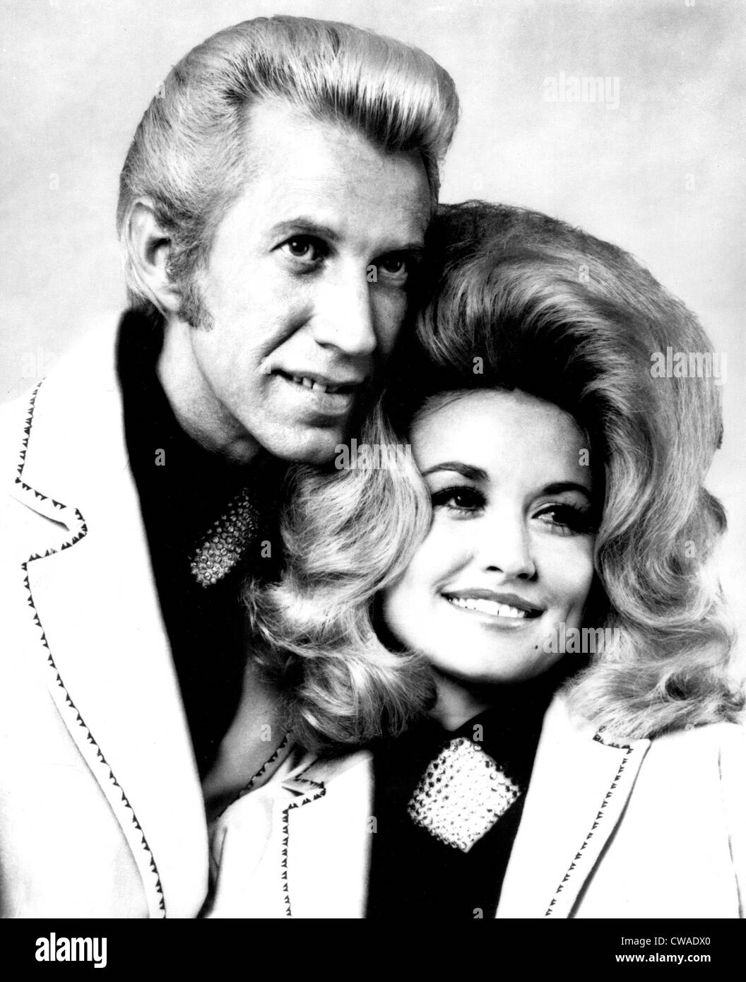 Porter Wagoner, Dolly Parton, 1973. Höflichkeit: CSU Archive / Everett Collection Stockfoto