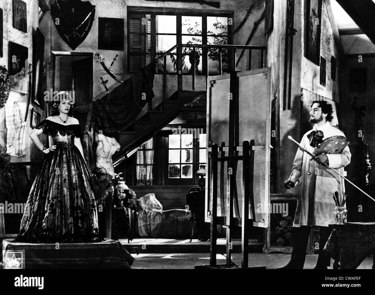 Eva Peron in ihrem letzten Film, LA PRADIGA (die verlorenen Frau), 1945. Höflichkeit: CSU Archive / Everett Collection Stockfoto