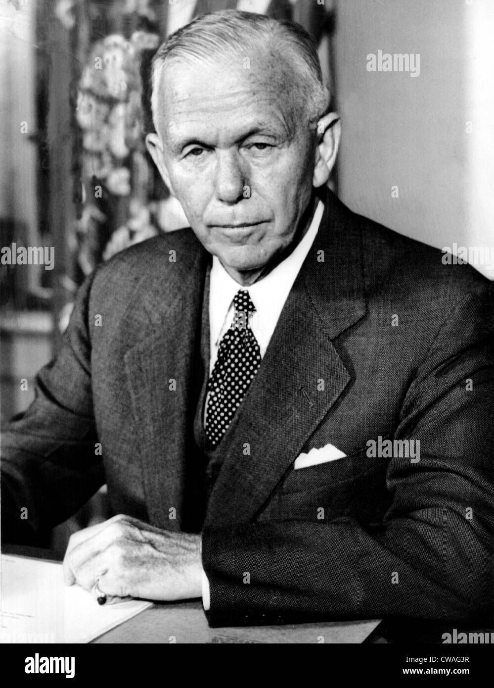 General George C. Marshall, 1950 © CSU Archive/Courtesty Everett Collection Stockfoto