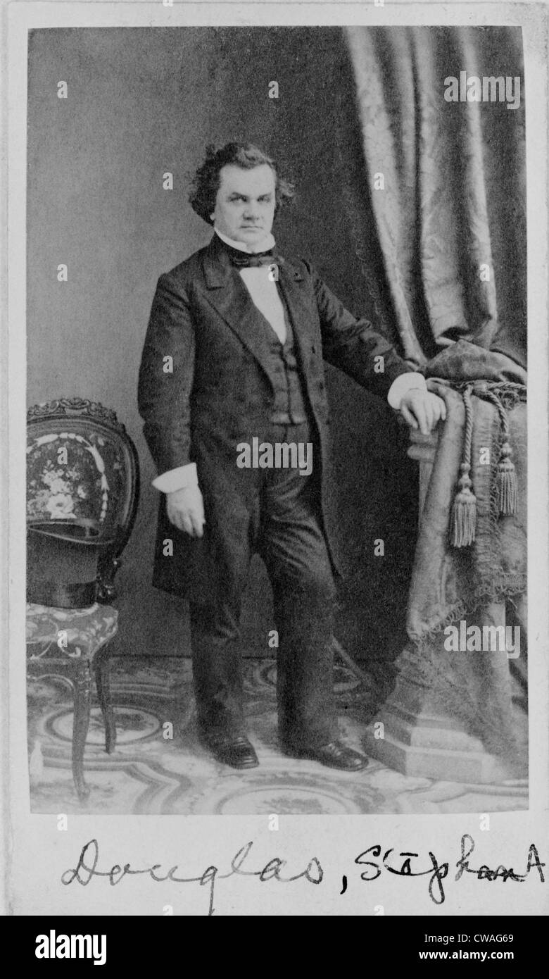 Stephen Douglas (1813 – 1861) im Jahr lief er für das Präsidentenamt in einem vier-Wege-Rennen, die bei der Wahl von Abraham Lincoln führte. Stockfoto