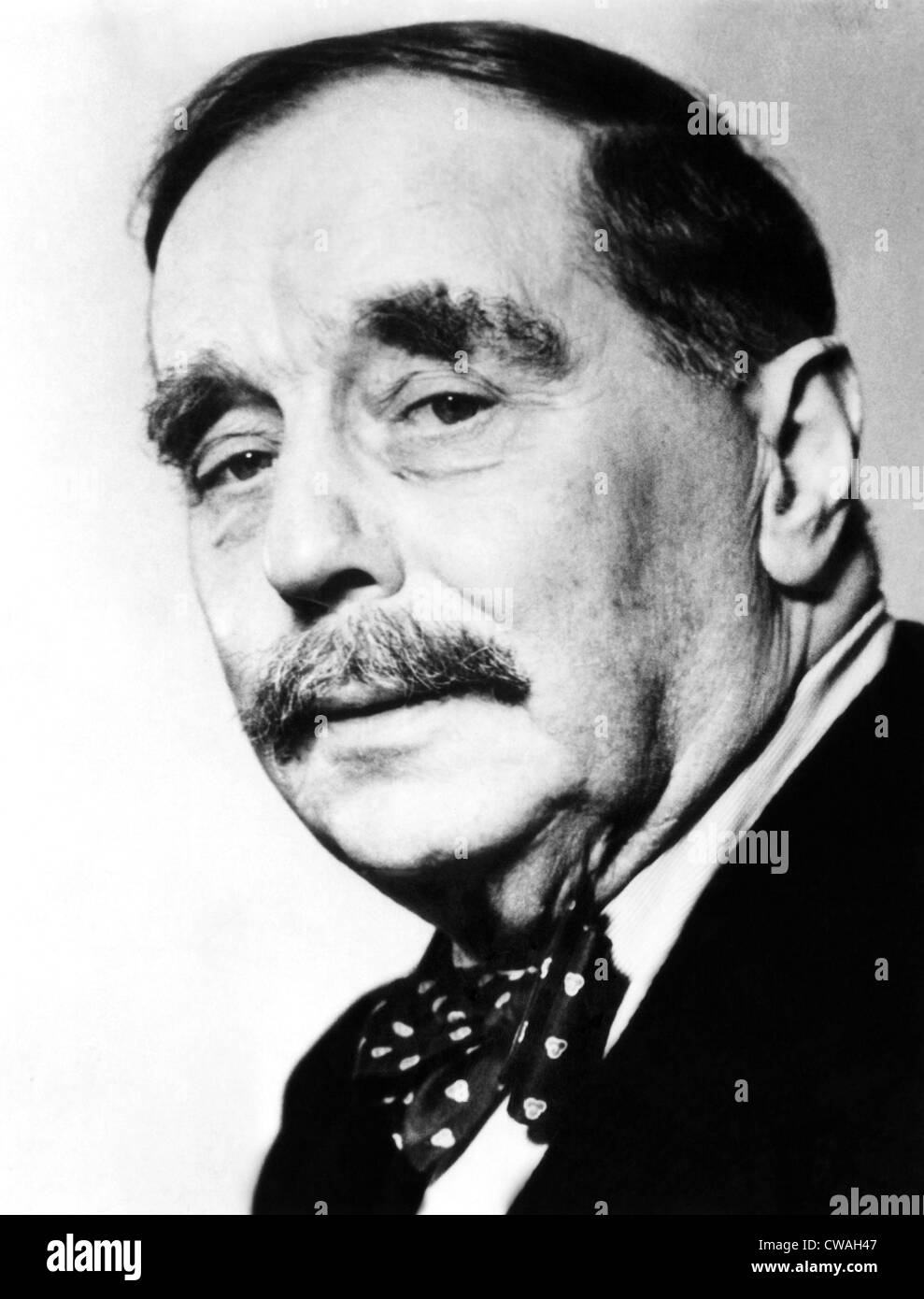 H.g. Wells, englischer Science-Fiction-Schriftsteller, ca. 1930er Jahre. Höflichkeit: CSU Archive/Everett Collection Stockfoto