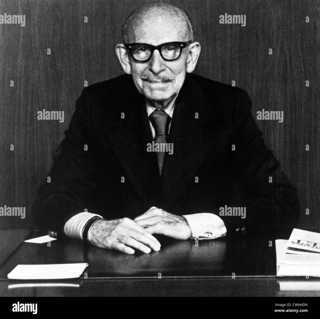 Arzt Irwin Maxwell Stillman (1896-1975), Ernährungsberater und Initiatorin des Programms 14-tägige Form-, ca. 1970er Jahre. Höflichkeit: CSU Stockfoto