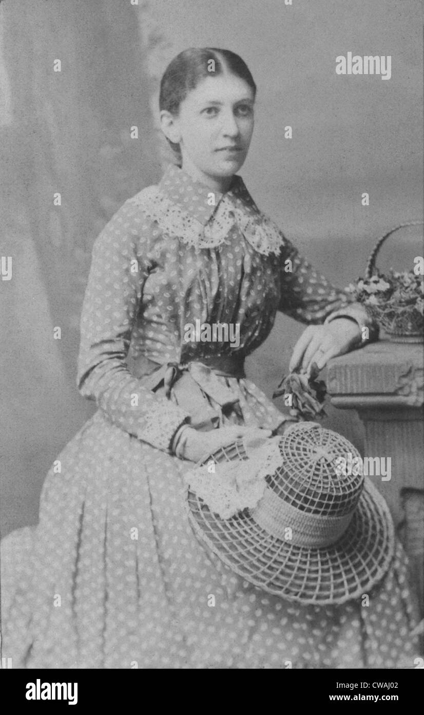 Martha Bernays (1861-1951), im Jahre 1882 vier Jahre vor der Heirat 1886 mit Sigmund Freud. Stockfoto