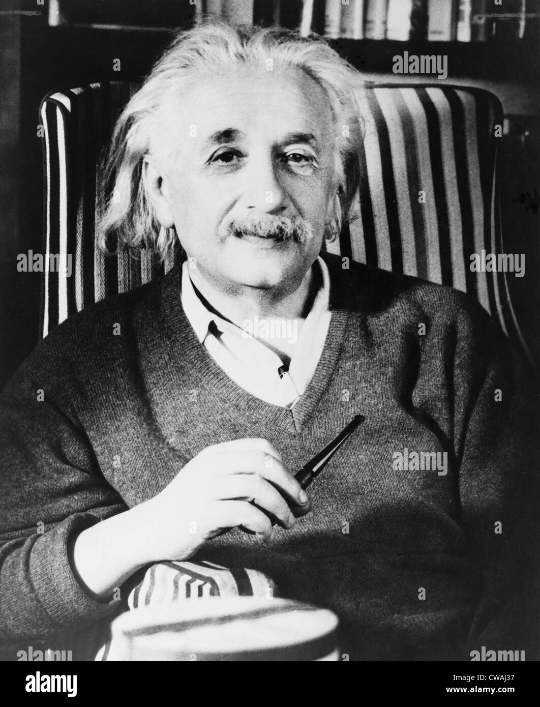Albert Einstein (1879-1955), der bedeutendsten Physiker des 20. Jahrhunderts verließ Deutschland im Jahre 1932 zur NS-Verfolgung zu entgehen. Stockfoto