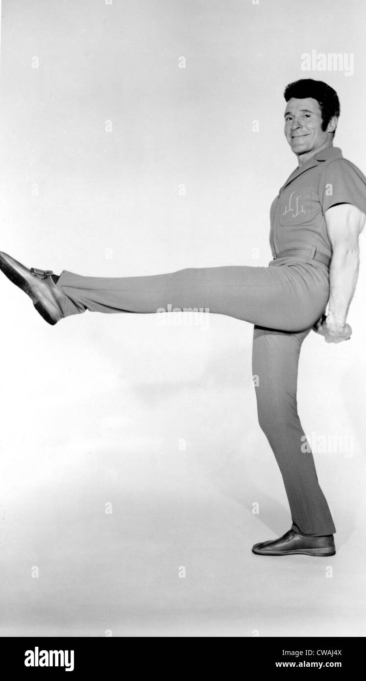 Jack Lalanne, 1970er Jahre... Höflichkeit: CSU Archive / Everett Collection Stockfoto