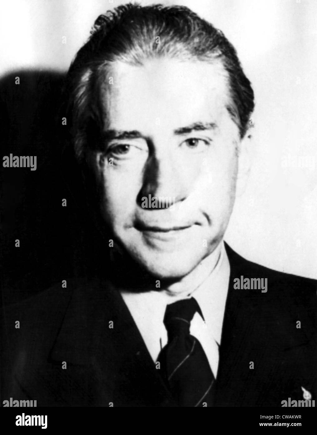 J. Paul Getty, 1957. Höflichkeit: CSU Archive / Everett Collection Stockfoto