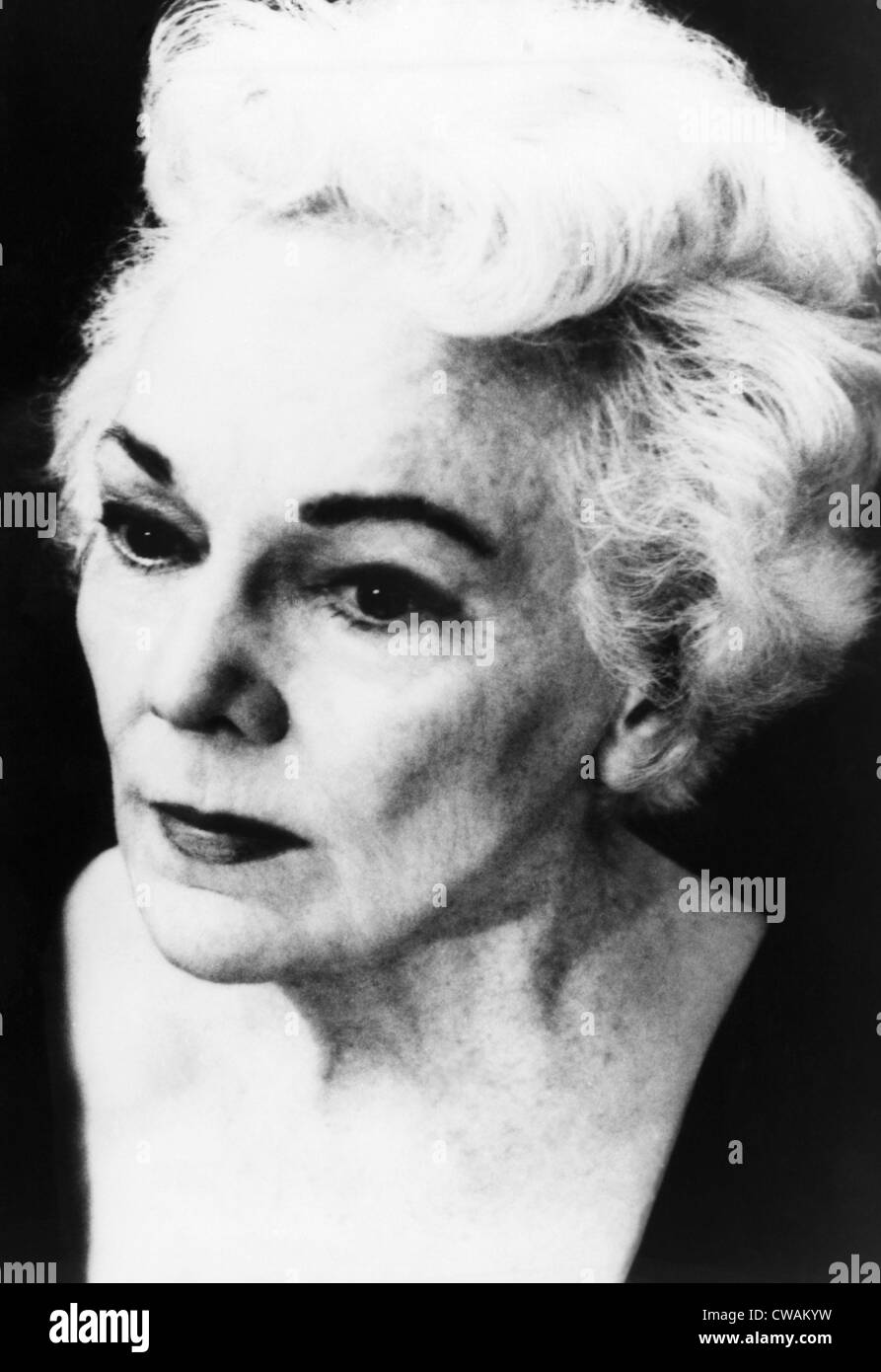 Katherine Anne Porter (1890 – 1980), US-amerikanischer Schriftsteller, ca. 1970er Jahre. Höflichkeit: CSU Archive/Everett Collection Stockfoto