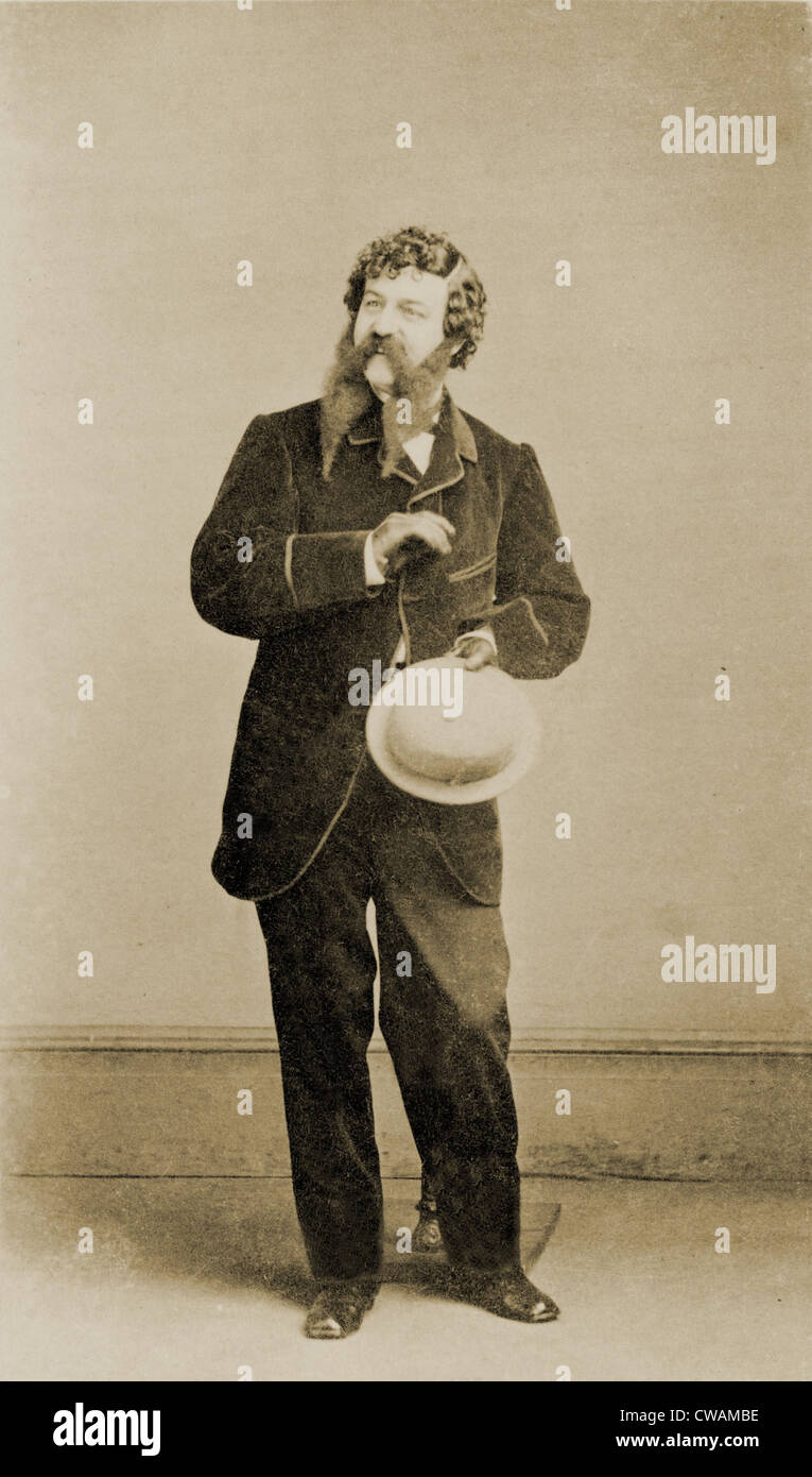 Frank S. Chanfrau, (1824-1884), US-amerikanischer Schauspieler, der in Tracht, ca. 1870. Stockfoto