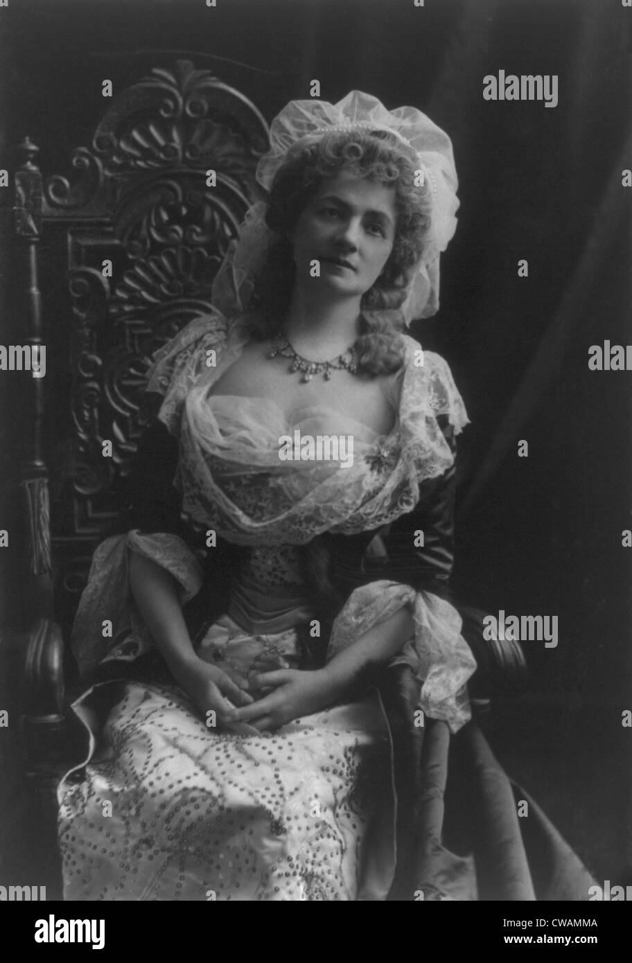 Helena Modjeska (1840 – 1909), polnische Schauspielerin in der England und den Vereinigten Staaten durchgeführt. 1899. Stockfoto