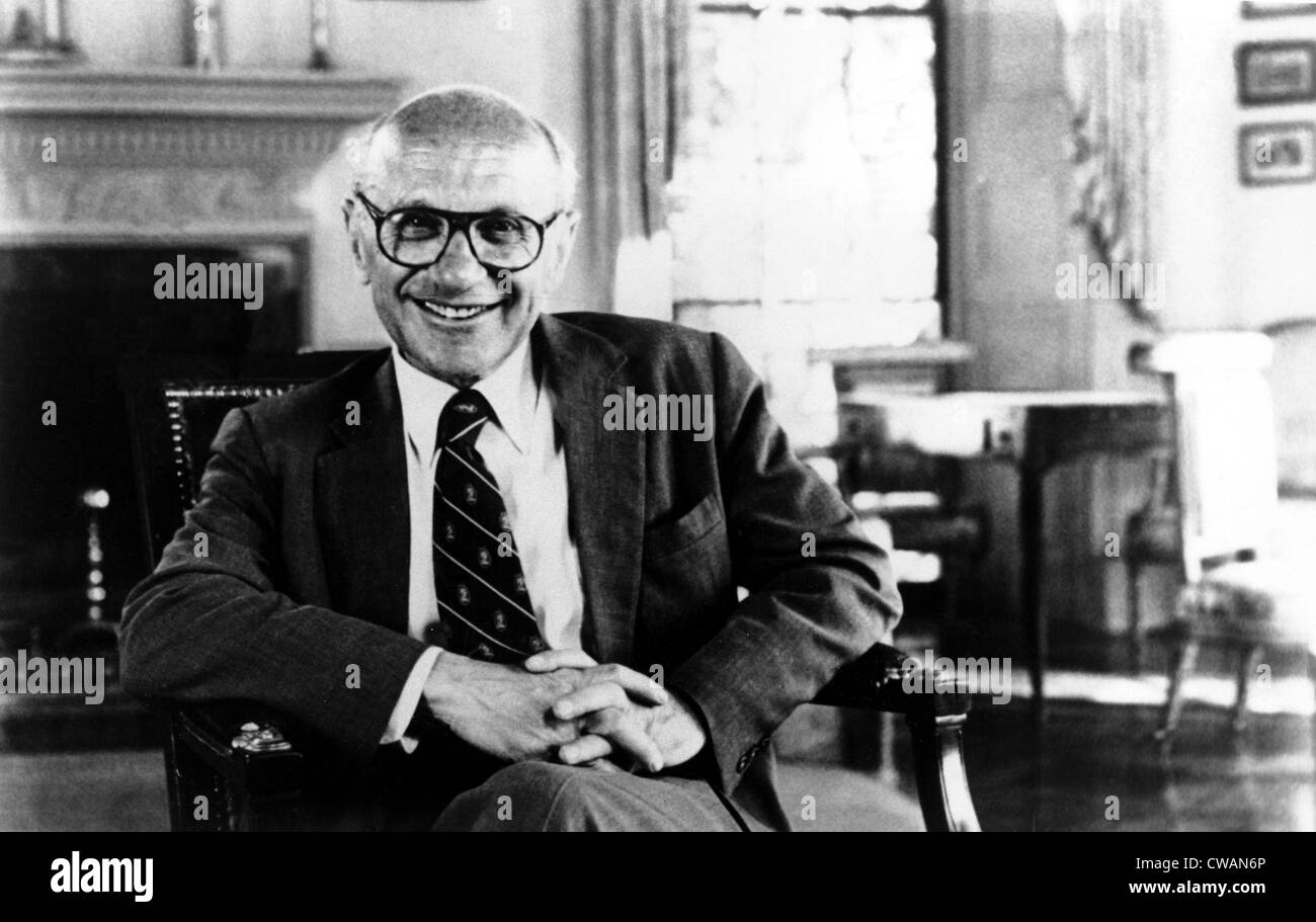 Milton Friedman, 1980 © CSU Archive/Courtesty Everett Collection Stockfoto