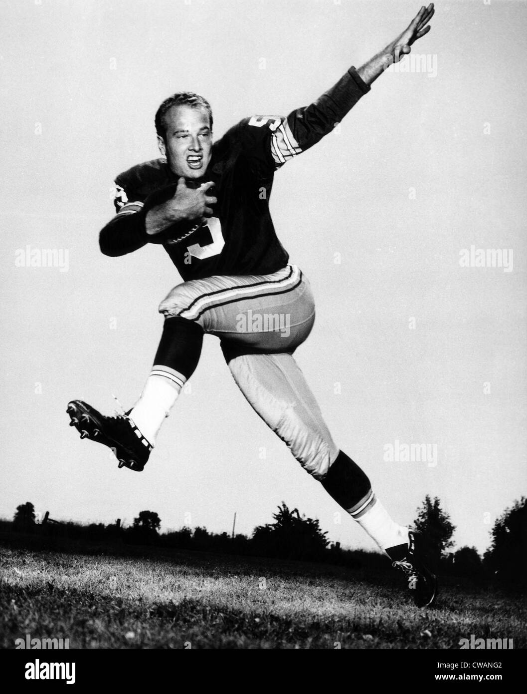 Paul Hornung, Hälfte zurück für die Green Bay Packers 1957-1966. ca.Late der 1950er Jahre. Höflichkeit: CSU Archive/Everett Collection Stockfoto