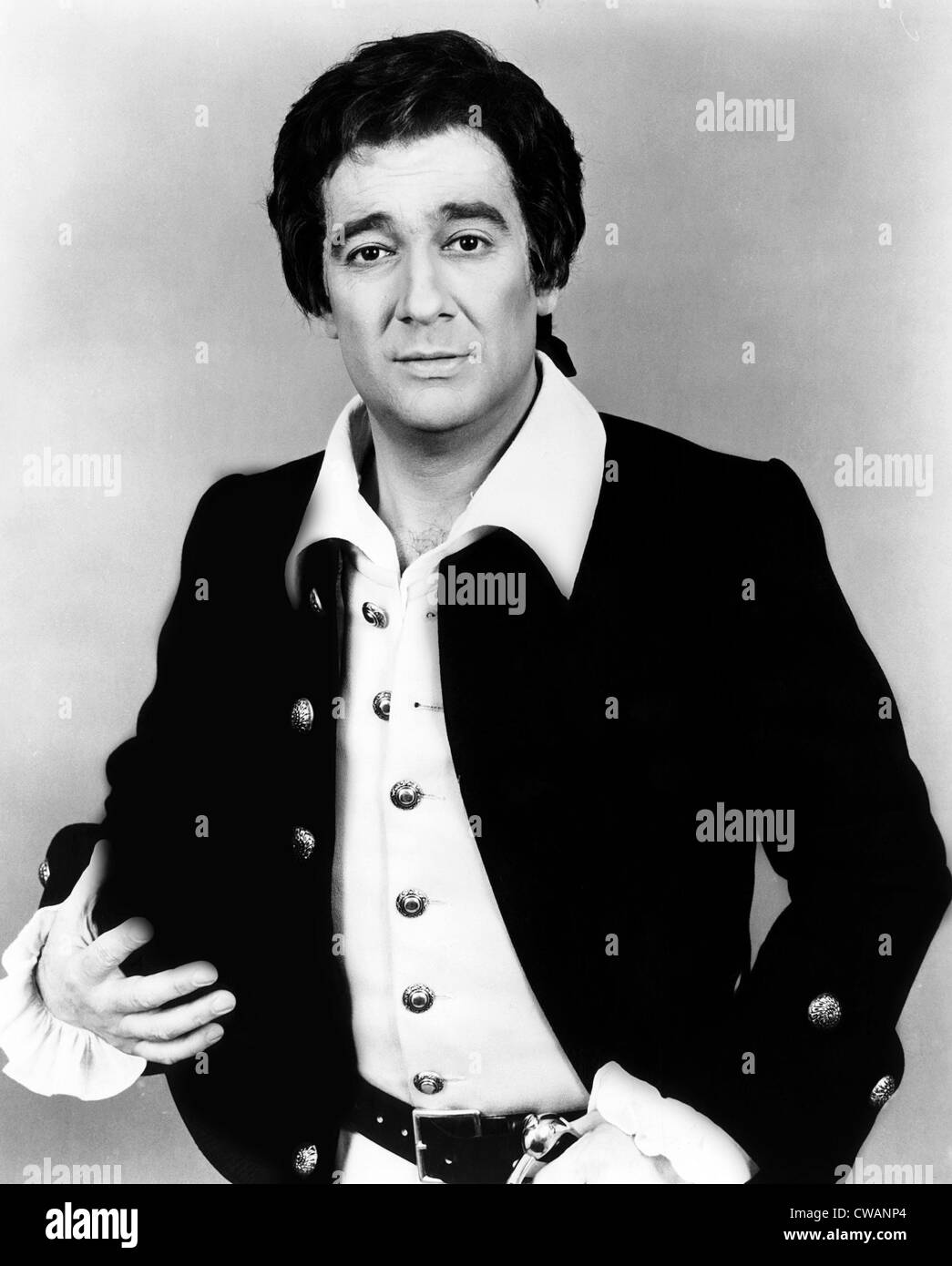 Placido Domingo, 1980. Höflichkeit: CSU Archive/Everett Collection Stockfoto