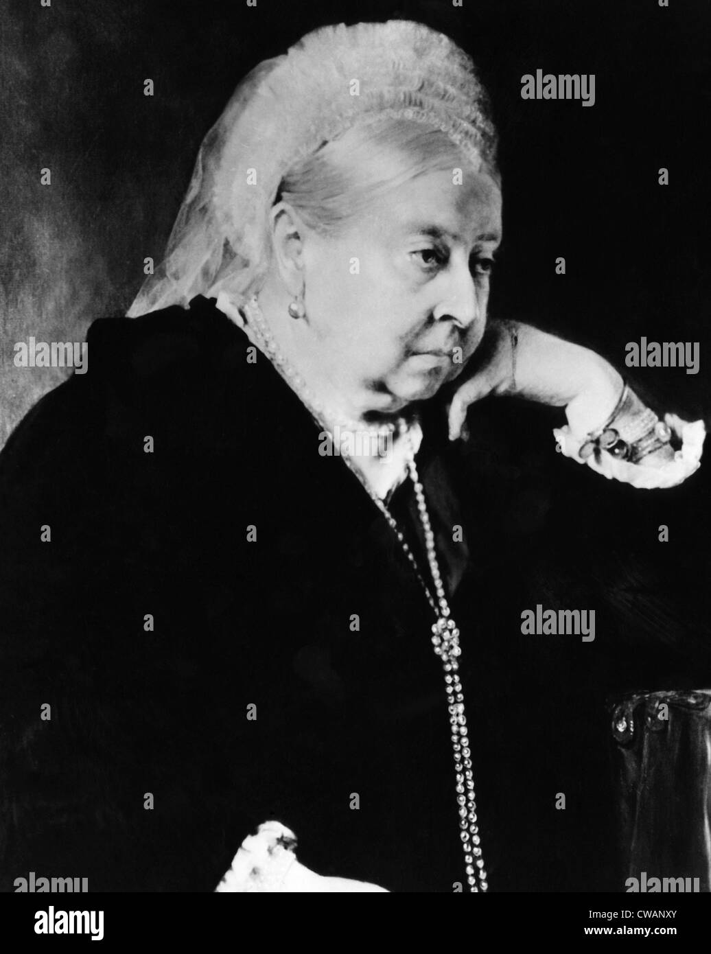 Königin Victoria (1819-1901), Königin des Vereinigten Königreichs 1837-1901, c. 1897... Höflichkeit: CSU Archive / Everett Collection Stockfoto