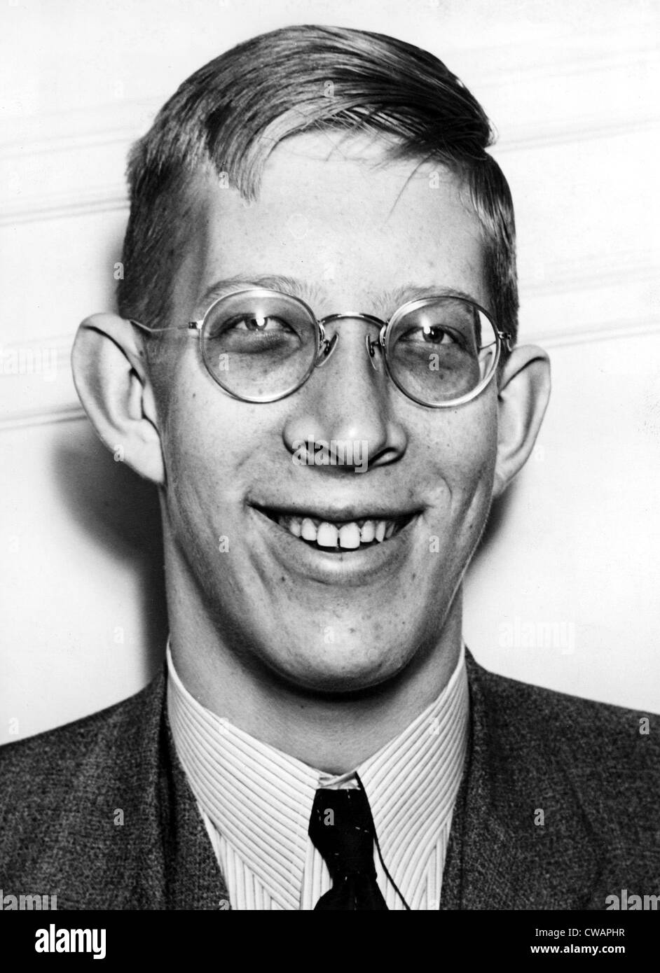 Robert Wadlow (1918-1940) weltweit größte Mann @ 8 "11.1' 10.12.38. Höflichkeit: CSU Archive / Everett Collection Stockfoto