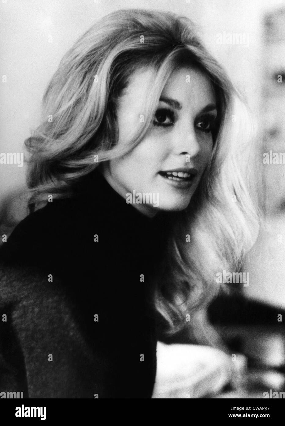 Schauspielerin Sharon Tate, (1943 – 1969), der von Charles Manson Familienmitglieder, 1965 in ihrem Haus ermordet wurde... Höflichkeit: CSU Stockfoto Schauspielerin Sharon Tate, (1943 – 1969), der von Charles Manson Familienmitglieder, 1965 in ihrem Haus ermordet wurde... Höflichkeit: CSU Stockfoto
