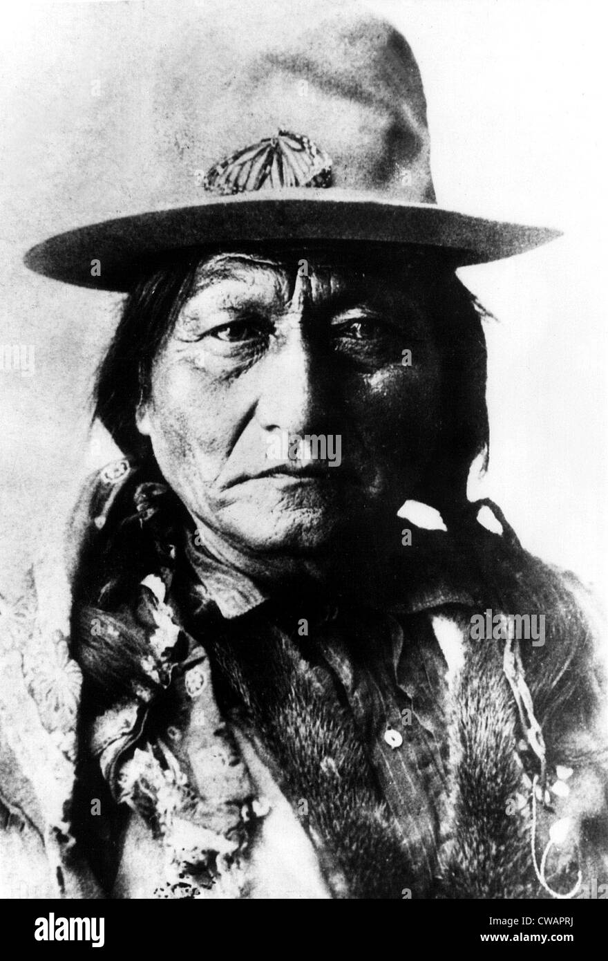 Sitting Bull. Höflichkeit: CSU Archive / Everett Collection Stockfoto