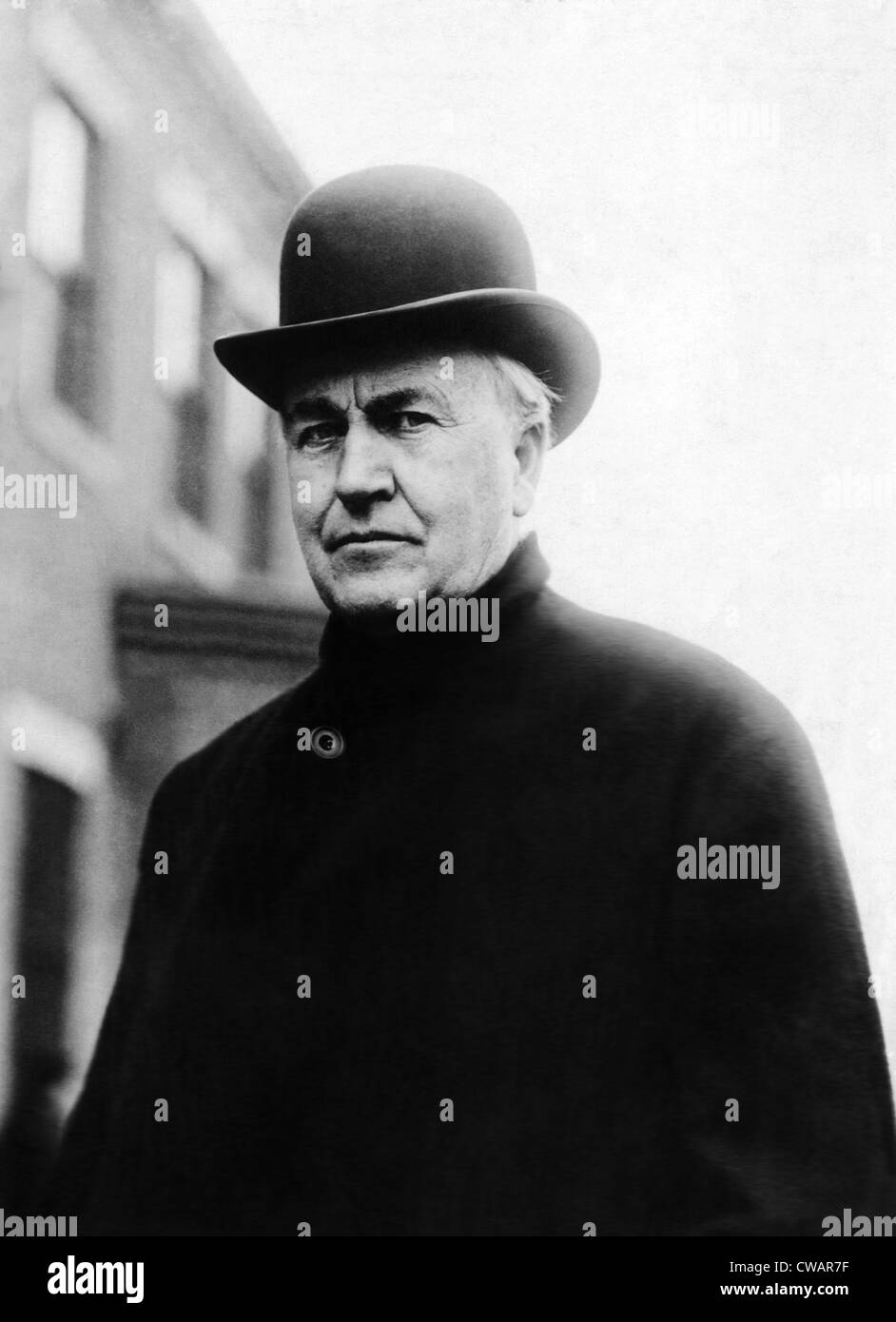 Ein Porträt von Thomas Edison. 13. September 1913. Mit freundlicher Genehmigung CSU Archive/Everett Collection. Stockfoto