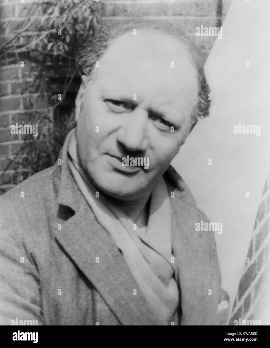 Jacob Epstein (1880-1959), US-amerikanischer britische figurative Bildhauer von ausdrucksstarken Porträts und allegorischen Figuren. Stockfoto