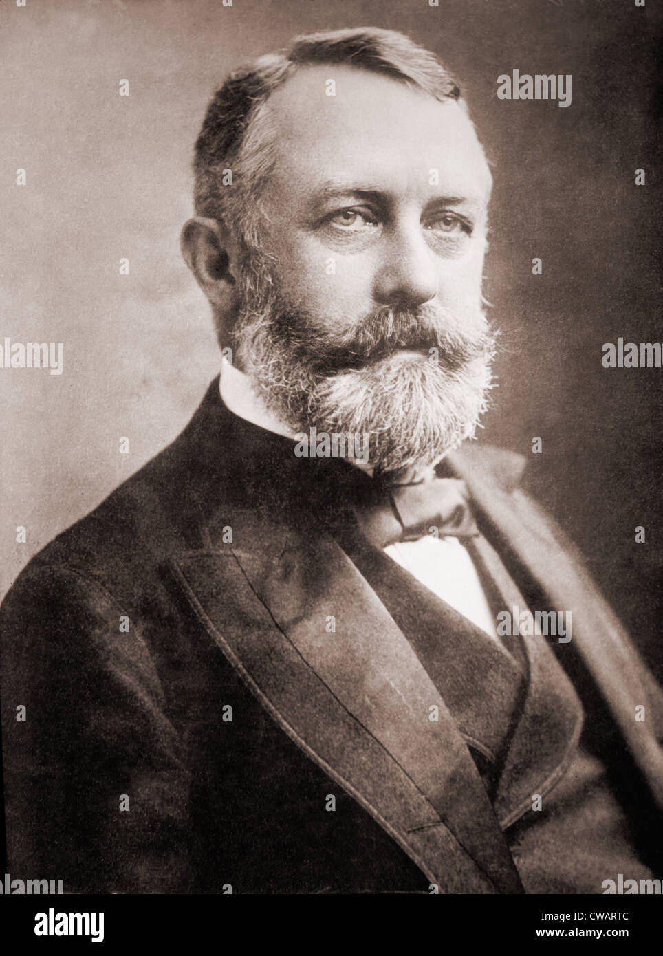 Henry C. Frick (1849 – 1919), US-amerikanischer steel-Hersteller und Partner von Andrew Carnegie.  Er baute eine private Sammlung von europäischen Stockfoto