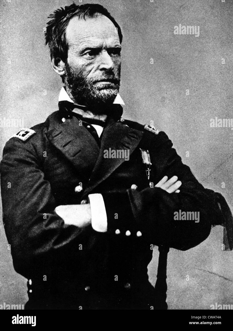 William Tecumseh Sherman, während des Bürgerkrieges, der 1860er Jahre. Höflichkeit: CSU Archive / Everett Collection Stockfoto