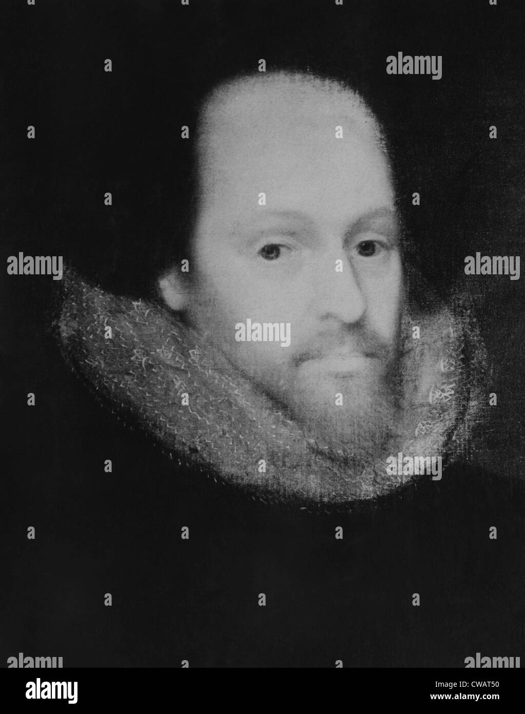 William Shakespeare (1564-1616), englischer Dichter und Dramatiker. Höflichkeit: CSU Archive/Everett Collection Stockfoto