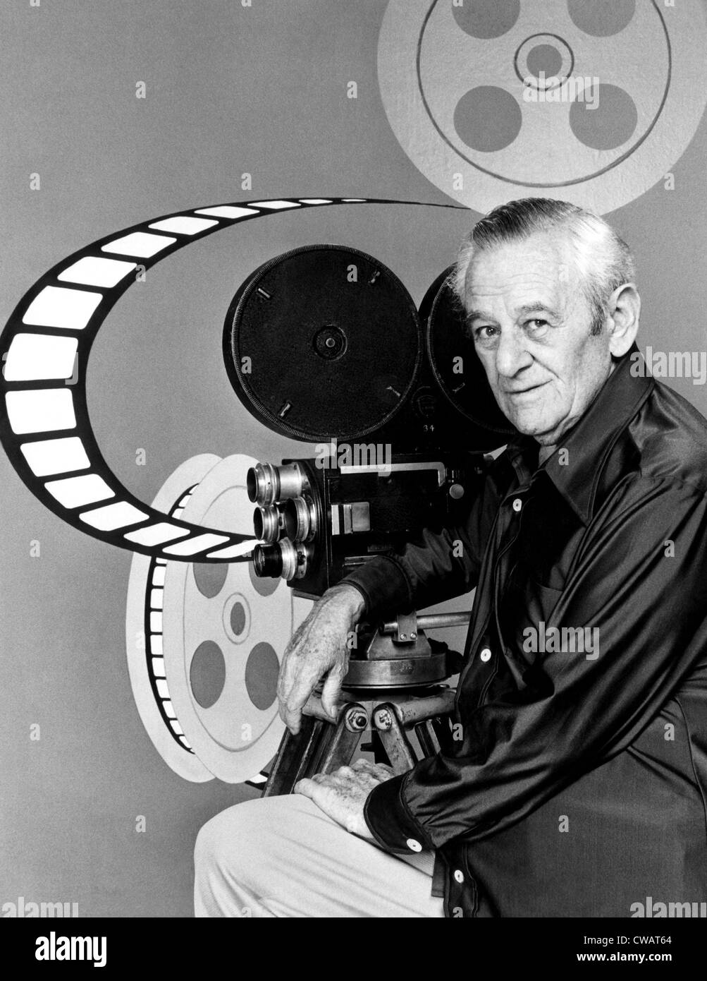 Oscar preisgekrönten Regisseur William Wyler, (1902-1981), 1976... Höflichkeit: CSU Archive / Everett Collection Stockfoto