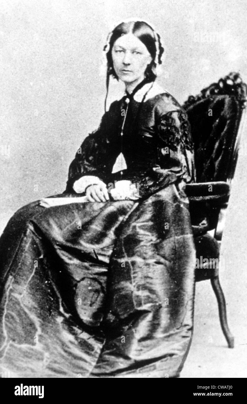 Florence Nightingale, 1855... Höflichkeit: CSU Archive / Everett Collection Stockfoto