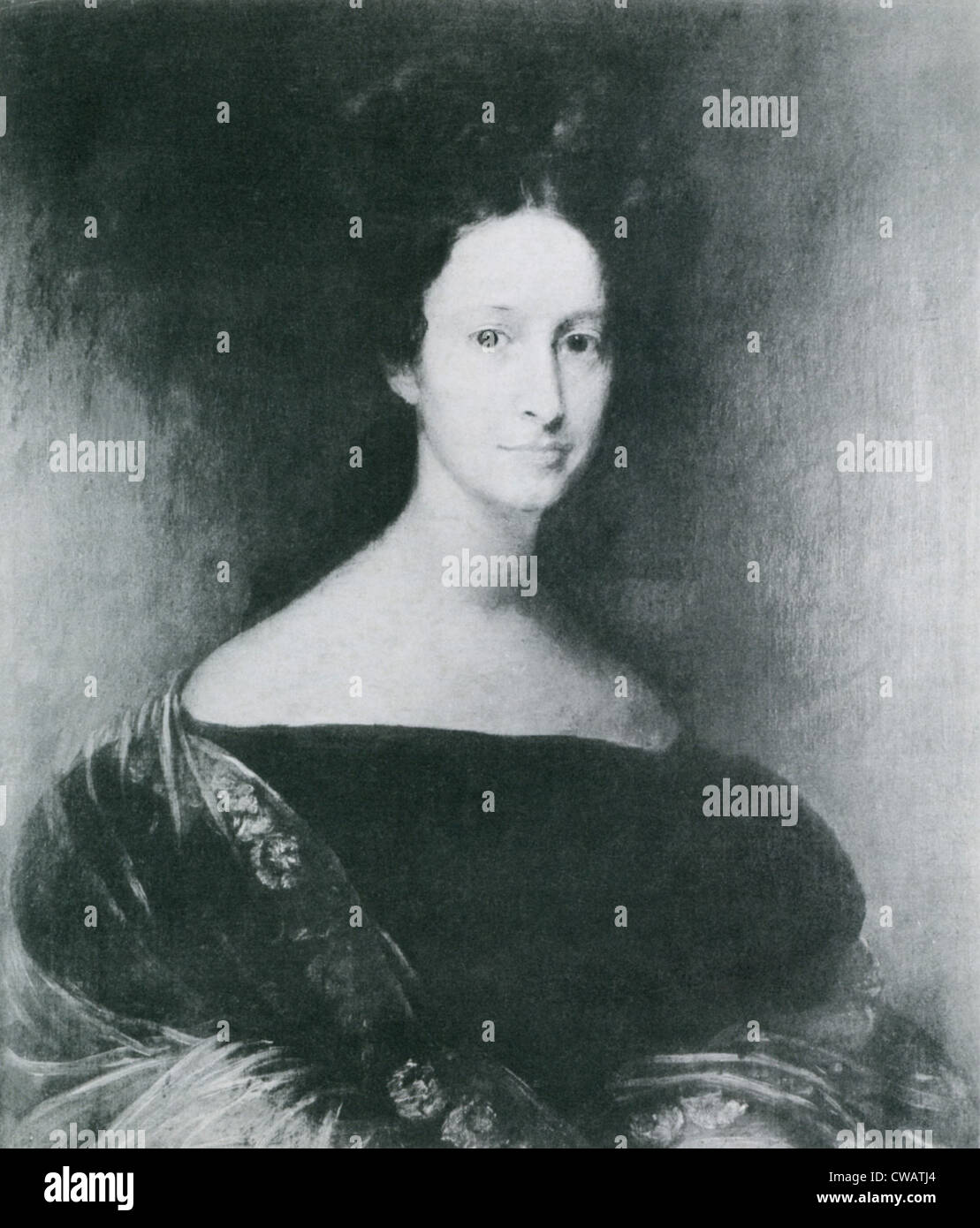 Emily Donelson (1807-1836), Andrew Jackson Nichte diente als Gastgeberin der Witwer Präsident von 1829 bis zu ihrem Tod aus Stockfoto